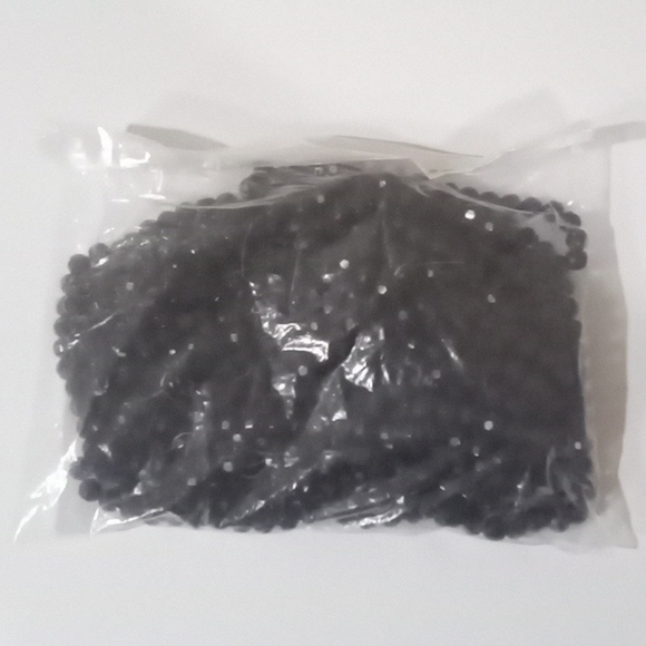 2 Pound Bag of Purple Color Glass Beads In Individual Strands - Picture 3 of 4